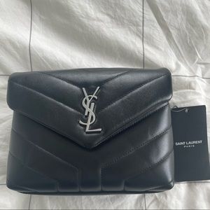 Authentic YSL LouLou Toy Bag in Black